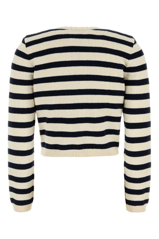 25FW 프레임 가디건 WE25KSW014 NAVMULNAM STRIPPED - FRAME