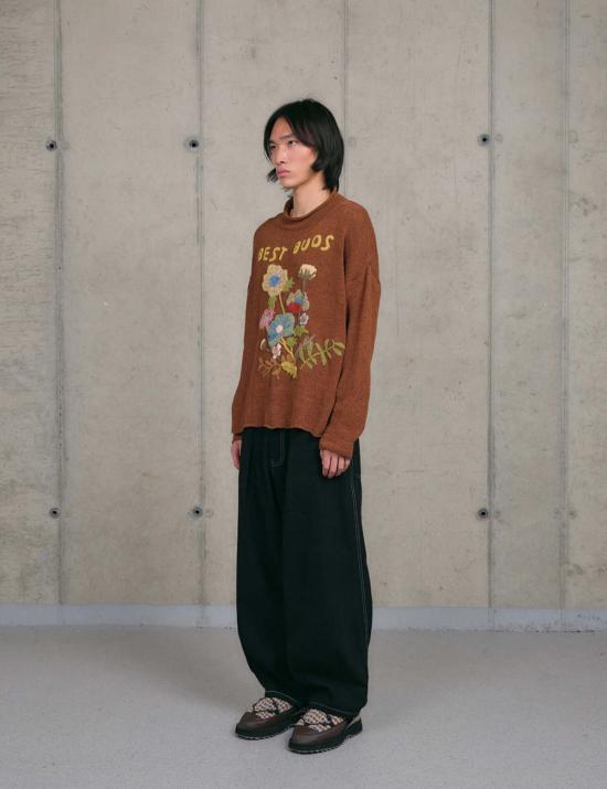  스토리엠에프지 터틀넥 스토리 매뉴팩처링 트윈썬 니트 롤넥 스웨터 - STORY MFG