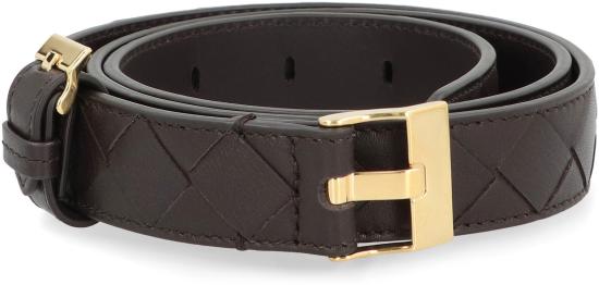 25FW 보테가베네타 레귤러 벨트 837002V4R43 2190 BROWN - BOTTEGA VENETA