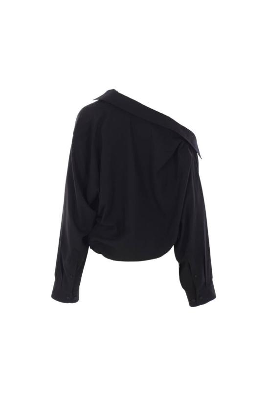 25FW 발렌시아가 셔츠 839287TRO371000 Black - BALENCIAGA