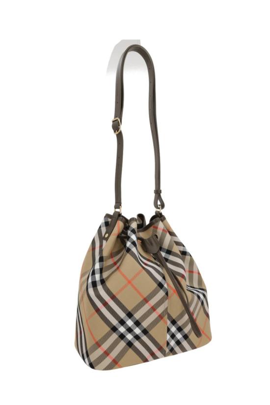 25SS 버버리 빈티지 체크 버킷 숄더백 8093869B9368 Beige - BURBERRY
