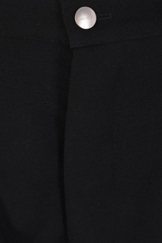 25FW 릭 오웬스 스트레이트 팬츠 RU02E1346WGP09 Black - RICK OWENS