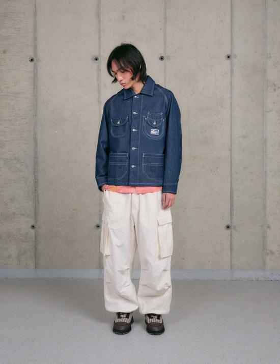  스토리엠에프지 데님 자켓 스토리 매니지먼트 서킷 재킷 웡키 웨어 - STORY MFG