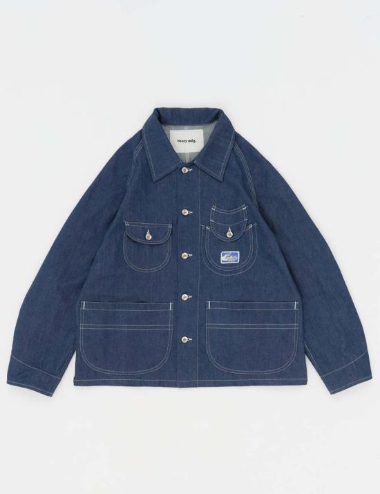  스토리엠에프지 데님 자켓 스토리 매니지먼트 서킷 재킷 웡키 웨어 - STORY MFG