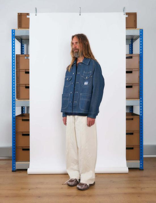  스토리엠에프지 데님 자켓 스토리 매니지먼트 서킷 재킷 웡키 웨어 - STORY MFG