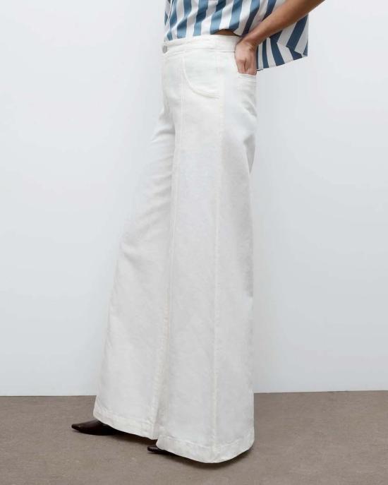  티더블유피 데님 팬츠 Twp 댄싱 인 더 다크 진 화이트 - TWP