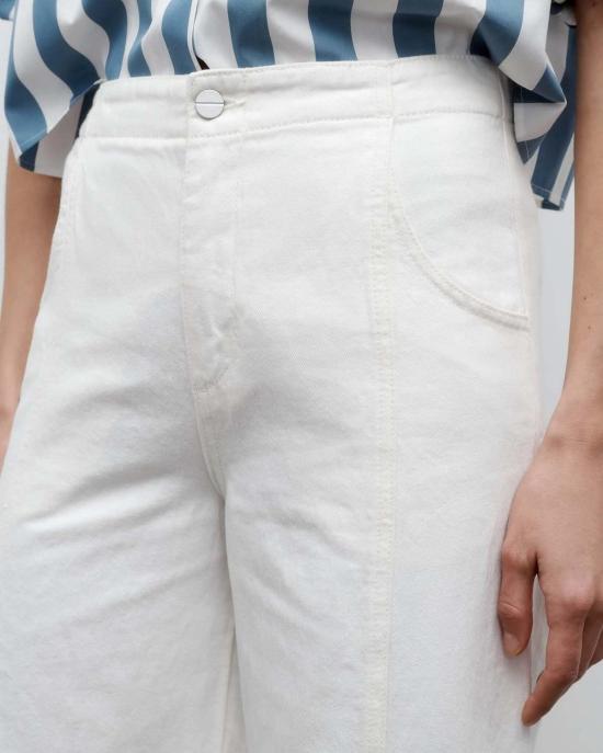  티더블유피 데님 팬츠 Twp 댄싱 인 더 다크 진 화이트 - TWP