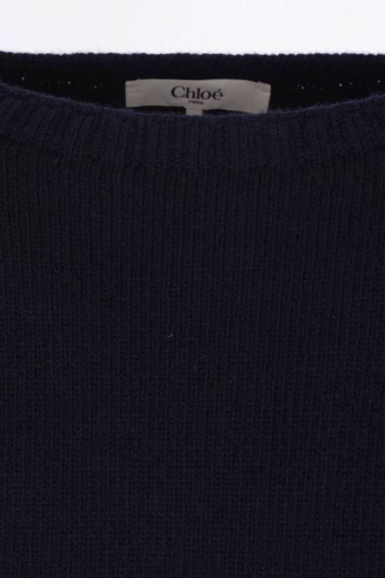 25FW 끌로에 스웨터 CH25AMP488104C4 BLUE - CHLOE