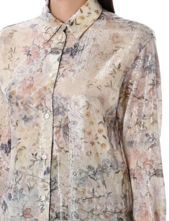 25FW 골든구스 블라우스 GWP02034P002151 82973 PASTEL FLOWER - GOLDEN GOOSE