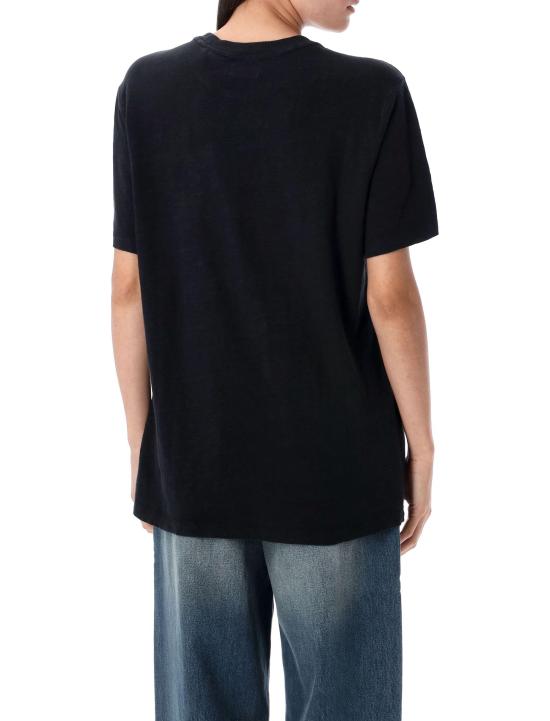 25FW 이자벨마랑에뚜왈 반팔 티셔츠 TS0001FCB1N17E 01BK BLACK - ISABEL MARANT ETOILE