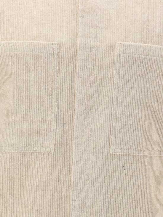 25FW 릭 오웬스 긴팔 셔츠 RU02E1292MLC 21 Beige - RICK OWENS