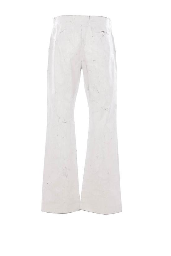 25SS MM6 메종마르지엘라 스트레이트 팬츠 SH2KA0026M35437002F WHITE - MM6 MAISON MARGIELA