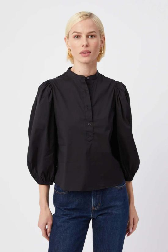  The Shirt 긴팔 티셔츠 셔츠 벌룬 슬리브 셔츠 - THE SHIRT