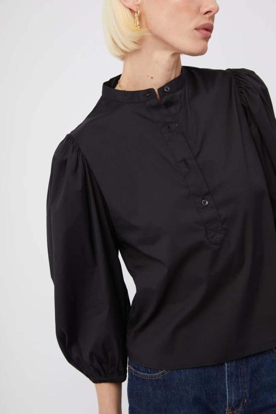  The Shirt 긴팔 티셔츠 셔츠 벌룬 슬리브 셔츠 - THE SHIRT