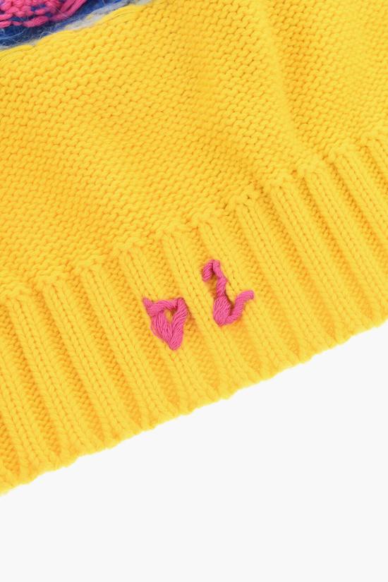  디스퀘어드2 비니 KNM0111 13M06255 M1649 Giallo Rosa - DSQUARED2