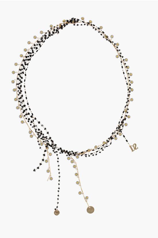  디스퀘어드2 네크리스 NEM0220 37000364 M645 Nero Oro