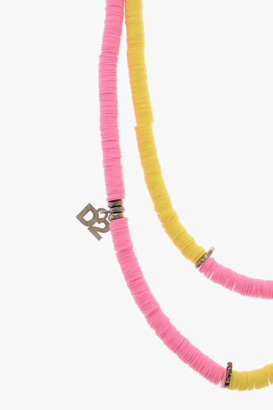  디스퀘어드2 네크리스 CHM0099 33706384 M1649 Giallo Rosa - DSQUARED2