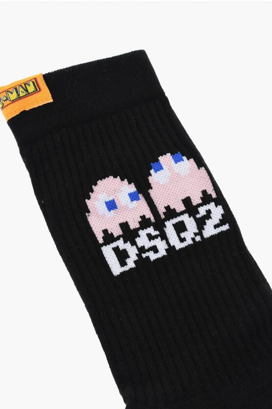  디스퀘어드2 양말 DFV172930 ISA01 017 Black - DSQUARED2