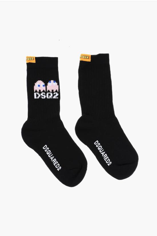  디스퀘어드2 양말 DFV172930 ISA01 017 Black