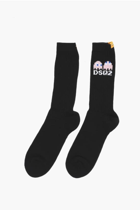  디스퀘어드2 양말 DFV172930 ISA01 011 Black