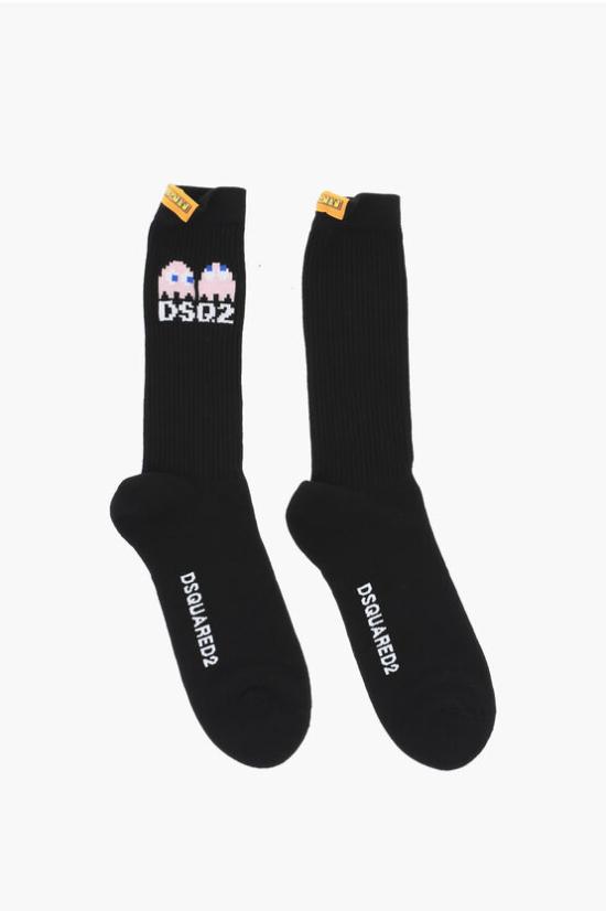  디스퀘어드2 양말 DFV172930 ISA01 011 Black - DSQUARED2