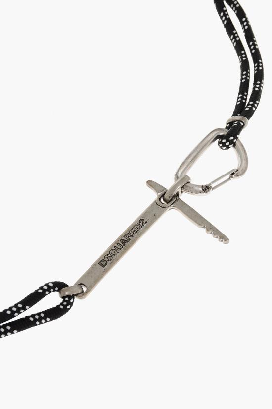  디스퀘어드2 패브릭 벨트 BEM0452 37202405 2124 Black - DSQUARED2