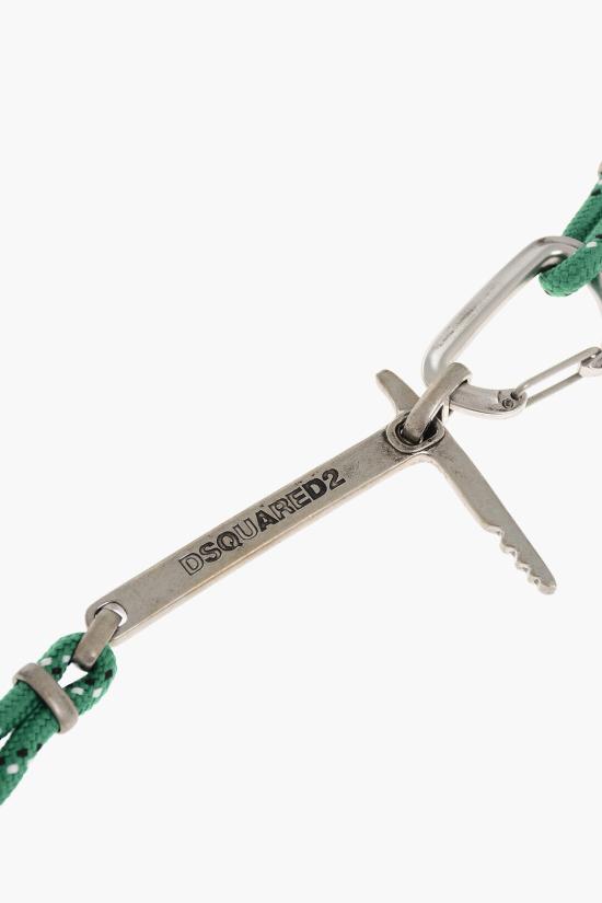  디스퀘어드2 패브릭 벨트 BEM0452 37202405 8077 Green - DSQUARED2