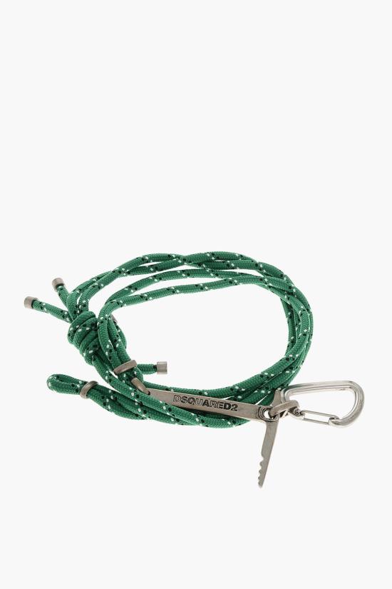  디스퀘어드2 패브릭 벨트 BEM0452 37202405 8077 Green