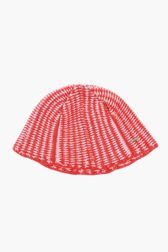  디스퀘어드2 비니 KNM0117 05M06366 9207 Bianco Rosso
