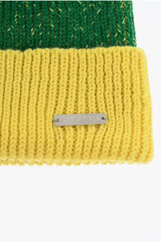  [키즈] 디스퀘어드2 모자 KNM0115 05M01040 M233 Giallo Verde - DSQUARED2