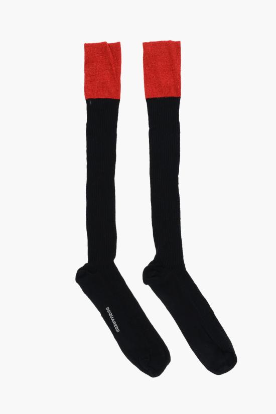  디스퀘어드2 양말 DFV020240 ISA01 20H Nero Rosso