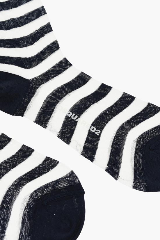  디스퀘어드2 양말 DHV020220 ISA01 301 Bianco Blu - DSQUARED2