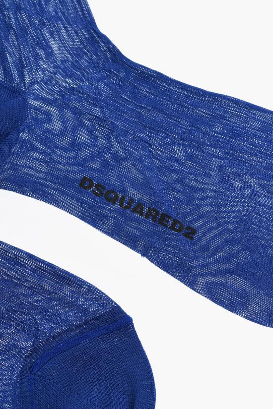  디스퀘어드2 양말 DHV020210 ISA01 330 Blue - DSQUARED2