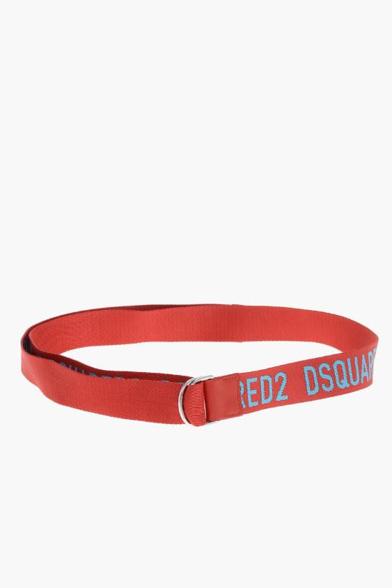  디스퀘어드2 패브릭 벨트 BEM0503 10406284 M2638 Red - DSQUARED2