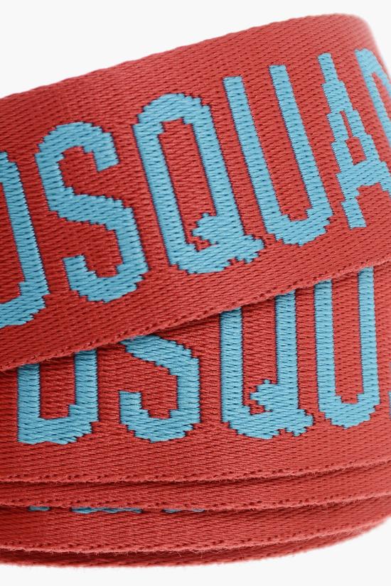  디스퀘어드2 패브릭 벨트 BEM0503 10406284 M2638 Red - DSQUARED2