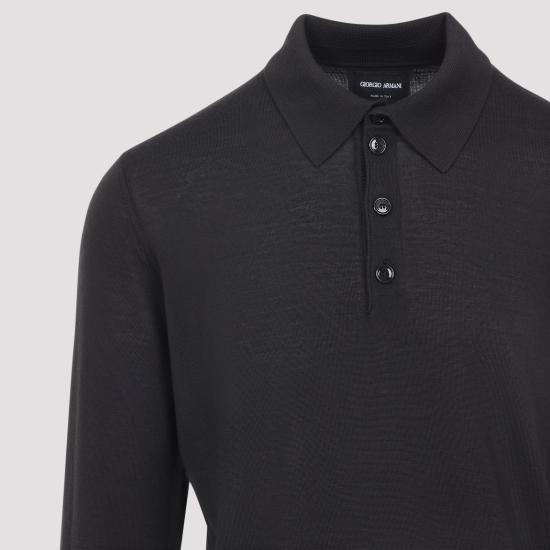 25FW 조르지오 아르마니 폴로 티셔츠 8NSF03 SM99Z U8168 WENGE - GIORGIO ARMANI