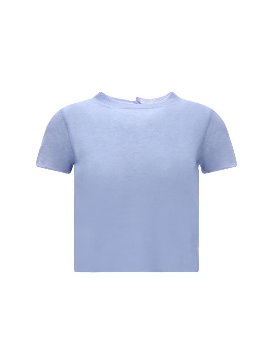 25FW 하이쿠레 반팔 티셔츠 HEW07089MC067PX T0556 LIGHT BLUE