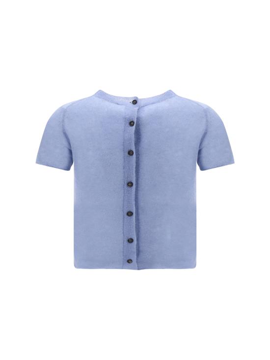 25FW 하이쿠레 반팔 티셔츠 HEW07089MC067PX T0556 LIGHT BLUE - HAIKURE