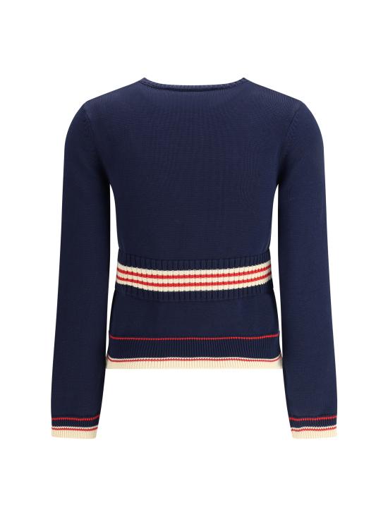 25FW 발렌티노 가라바니 스웨터 7B3KC66Q9HM 0W6 BLUE - VALENTINO GARAVANI