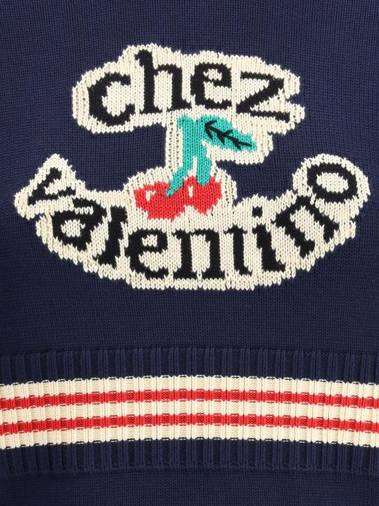 25FW 발렌티노 가라바니 스웨터 7B3KC66Q9HM 0W6 BLUE - VALENTINO GARAVANI