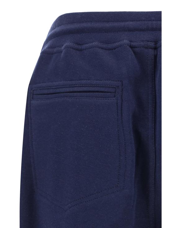 26SS 브루넬로 쿠치넬리 코튼 블렌드 트레이닝 팬츠 MM8313243G C1265 BLUE - BRUNELLO CUCINELLI