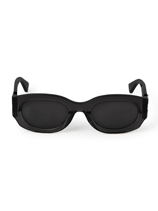 26SS 오프화이트 선글라스 OERI14E PALMER SUNGLASSES 1007 BLACK DARK GREY