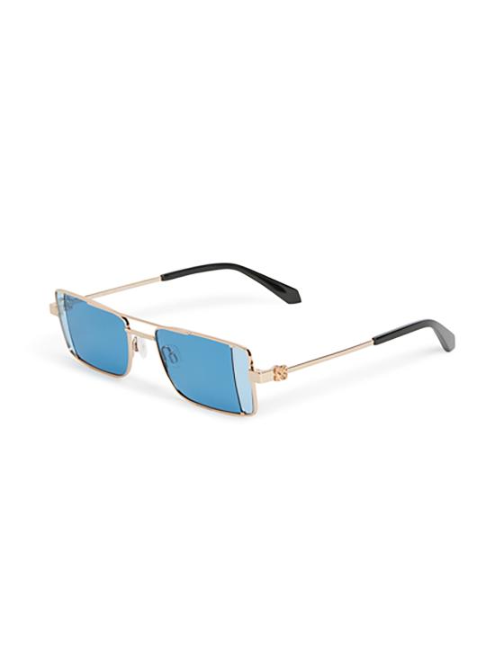 26SS 오프화이트 선글라스 OERI14A CORTEZ SUNGLASSES 7645 GOLD BLUE - OFF WHITE