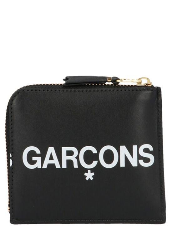 26FW 꼼데가르송 휴즈로고 레터링 하프지퍼 SA3100HLBLACK - COMME DES GARCONS