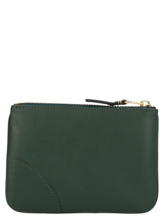 26FW 꼼데가르송 클래식 레더 라인 파우치 SA8100BOTTLEGREEN - COMME DES GARCONS