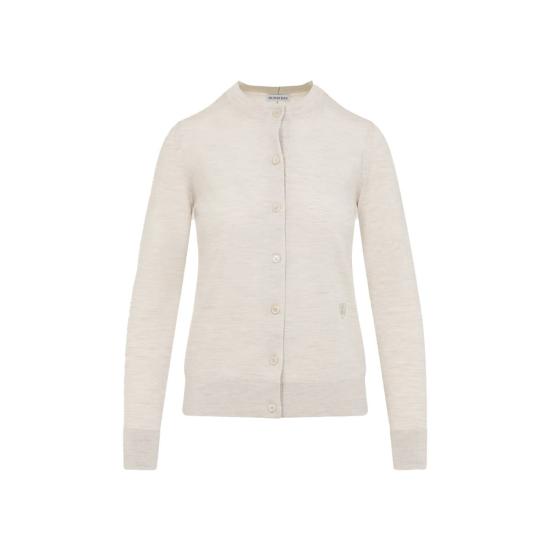 25FW 버버리 쉴드 로고 자수 울 가디건  8103104 4186 Beige