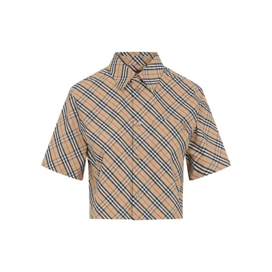25FW 버버리 크롭 셔츠 8106190 9368 Beige