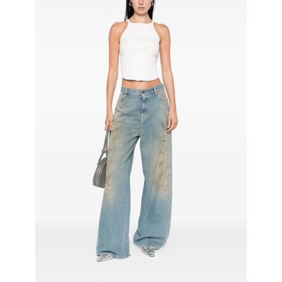 25FW 쿠레쥬 민소매 티셔츠 325MTO450FI 0001 0001 WHITE - COURREGES