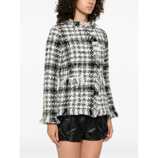 25FW 샬롯 자켓 4913 19 BLACK WHITE - CHARLOTT