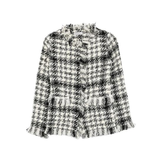 25FW 샬롯 자켓 4913 19 BLACK WHITE